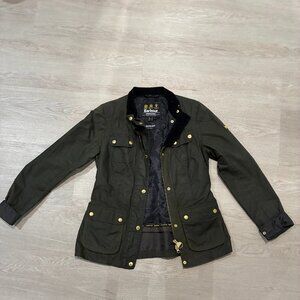 Green Wax Barbour Jacket